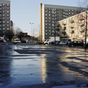 Paysage de banlieue photographie de Eric Facon photographe